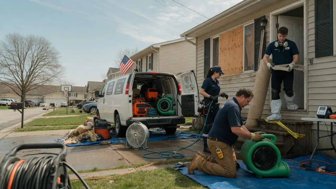 Water Damage Restoration in Wyoming, IA near me